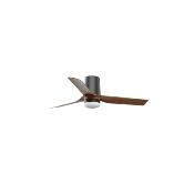 Ventilateur plafond 90 cm MINI PUNT TUB S LED Noir et Bois