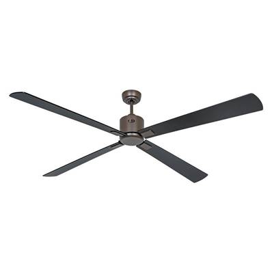 Ventilateur Plafond Eco Neo III 180cm Bronze Noir Teck