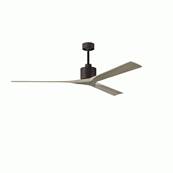 Ventilateur Plafond Nan XL 183cm Bronze Frêne gris