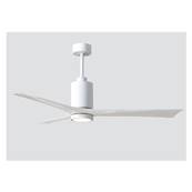 Ventilateur Plafond Patricia-3 152cm Blanc