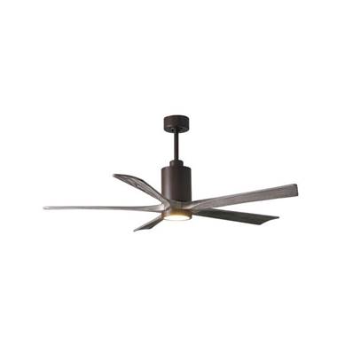 Ventilateur Plafond Patricia-5 152cm Bronze Bois Vieilli