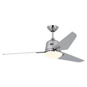 Ventilateur de Plafond Eco Aviatos 132cm Chromé Argenté