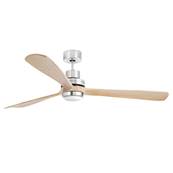 Ventilateur Plafond Lantau 168cm Nickel Pin