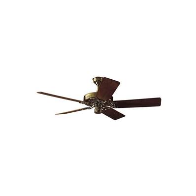 Ventilateur Plafond Classic Original 132cm Laiton Poli Noyer Chêne