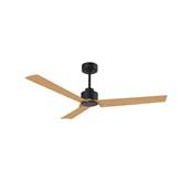 Ventilateur Plafond Anne 117cm Noir Pin