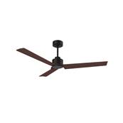 Ventilateur Plafond Anne 117cm Noir Noyer