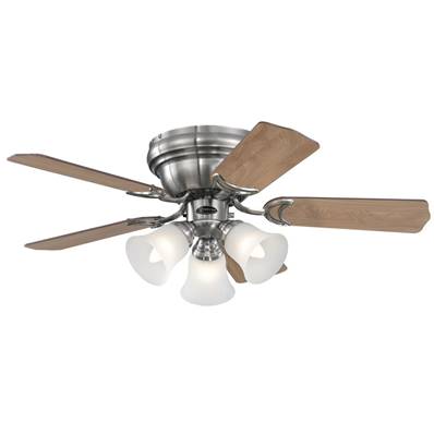 Ventilateur Plafond CONTEMPRA 90cm Nickel Brossé