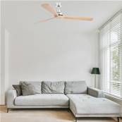 Ventilateur Plafond Lantau 168cm Nickel Pin