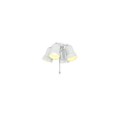 Kit Lumière 4xE27 60W Blanc Casafan 1031