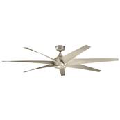 Ventilateur Plafond Lehr 203cm Argent satiné Argent satiné