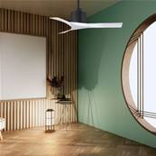 Ventilateur Plafond Nan 107cm Noir Blanc