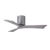 Ventilateur Plafond Irene-3H 106cm Nickel Bois vieilli