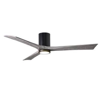 Ventilateur Plafond avec LED Irene-3HLK 152cm Noir Bois Vieilli