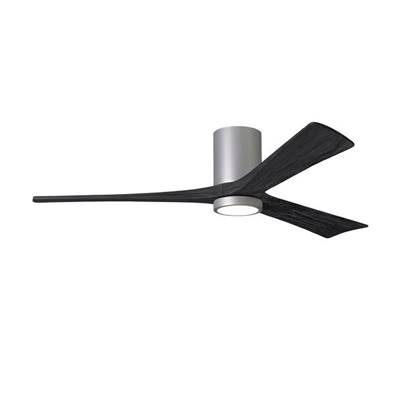 Ventilateur Plafond avec Lumière Irene-3HLK 152cm Nickel Noir