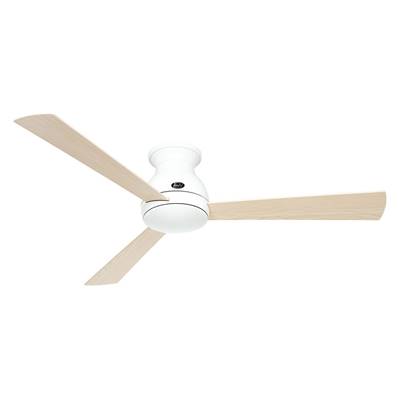 Ventilateur de Plafond Eco Pallas 142cm Blanc Erable Hêtre