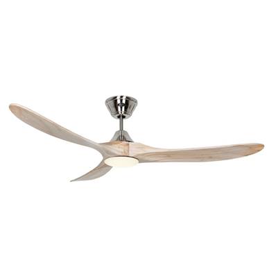 Ventilateur Plafonnier Design Eco Genuino 152cm Bois Naturel