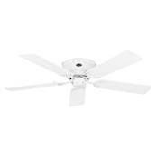 Ventilateur Plafond Classic Flat 132cm Blanc Gris