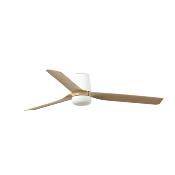 Ventilateur plafond 130 cm PUNT TUB M LED blanc et bois