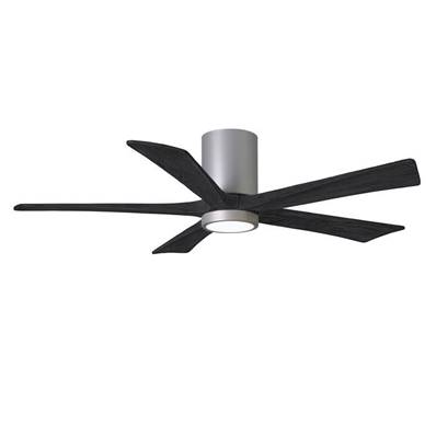 Ventilateur Plafond avec Lumière Irene-5HLK 132cm Nickel Noir