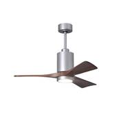 Ventilateur Plafond Patricia-3 106cm Nickel Noyer