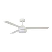 Ventilateur Plafond Lagoon LED Terrasse Extrieur 132cm Blanc