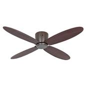 Ventilateur Plafonnier Eco Plano 132cm Bronze Noyer