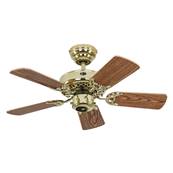 Ventilateur Plafond Royal Classic 75cm Laiton Chne