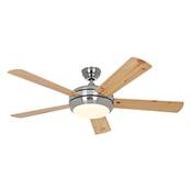 Ventilateur Plafonnier Titanium 132cm Chrom Htre Pin