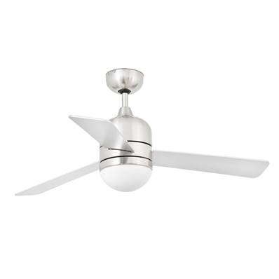 Ventilateur Plafonnier Cebu 102cm Nickel Gris Noir