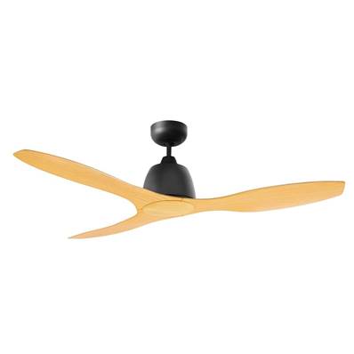 Ventilateur Plafond Elite 122cm Noir Bambou