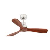 Ventilateur Plafond Mini Lantau 107cm Nickel Noyer