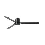 Ventilateur plafond PUNT TUB M 130 cm Noir