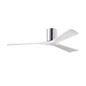 Ventilateur Plafond Irene-3H 152cm Chrom Poli Blanc