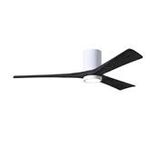 Ventilateur Plafond avec Lumière Irene-3HLK 152cm Blanc Noir