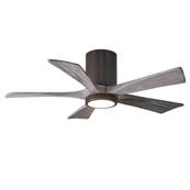 Ventilateur Plafond avec LED Irene-5HLK 106cm Bronze Bois Vieilli