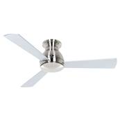 Ventilateur de Plafond Eco Pallas 116cm Chromé Argenté Cerisier