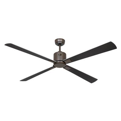 Ventilateur Plafond Eco Neo 152cm Bronze Argenté Wengé