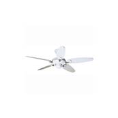 Ventilateur Plafond Alchemy 137cm Blanc Erable Blanc