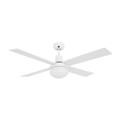 Ventilateur Plafond Quest II 122cm Blanc Chêne Blanc