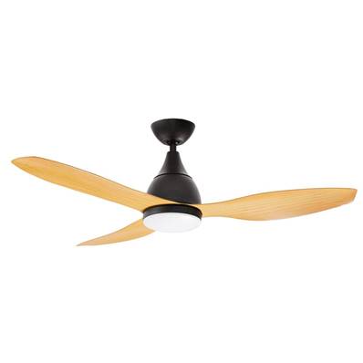 Ventilateur Plafonnier Vantage 130cm Noir Bambou