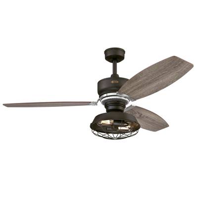 Ventilateur Plafond WELFORD LED 137cm Bronze Patiné