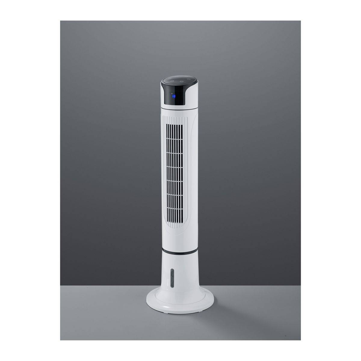 Ventilateur Colonne Iceberg Blanc avec Ecran Tactile R039-01