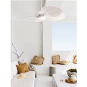 Ventilateur Plafond Bali LED 132cm Blanc