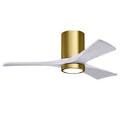 Ventilateur Plafond Irene-3HLK 106cm Laiton Blanc