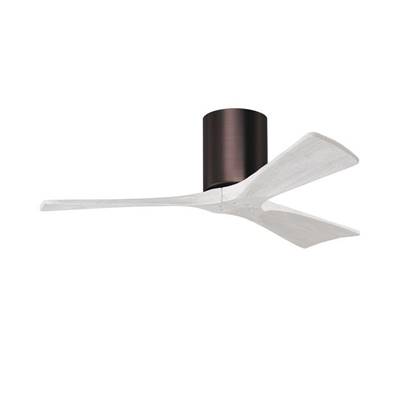 Ventilateur Plafond Irene-3H 106cm Bronze Huilé Blanc