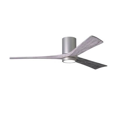 Ventilateur Plafond avec LED Irene-3HLK 152cm Nickel Bois Vieilli