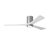 Ventilateur Plafond avec Lumire Irene-3HLK 152cm Nickel Blanc