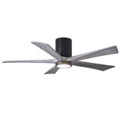 Ventilateur Plafond avec Lumire Irene-5HLK 132cm Noir Bois Vieilli