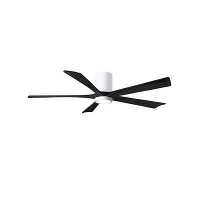 Ventilateur Plafond avec Lumière Irene-5HLK 152cm Blanc Noir