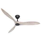 Ventilateur Plafonnier Eco Airscrew 152cm Noir Blanc Vieilli